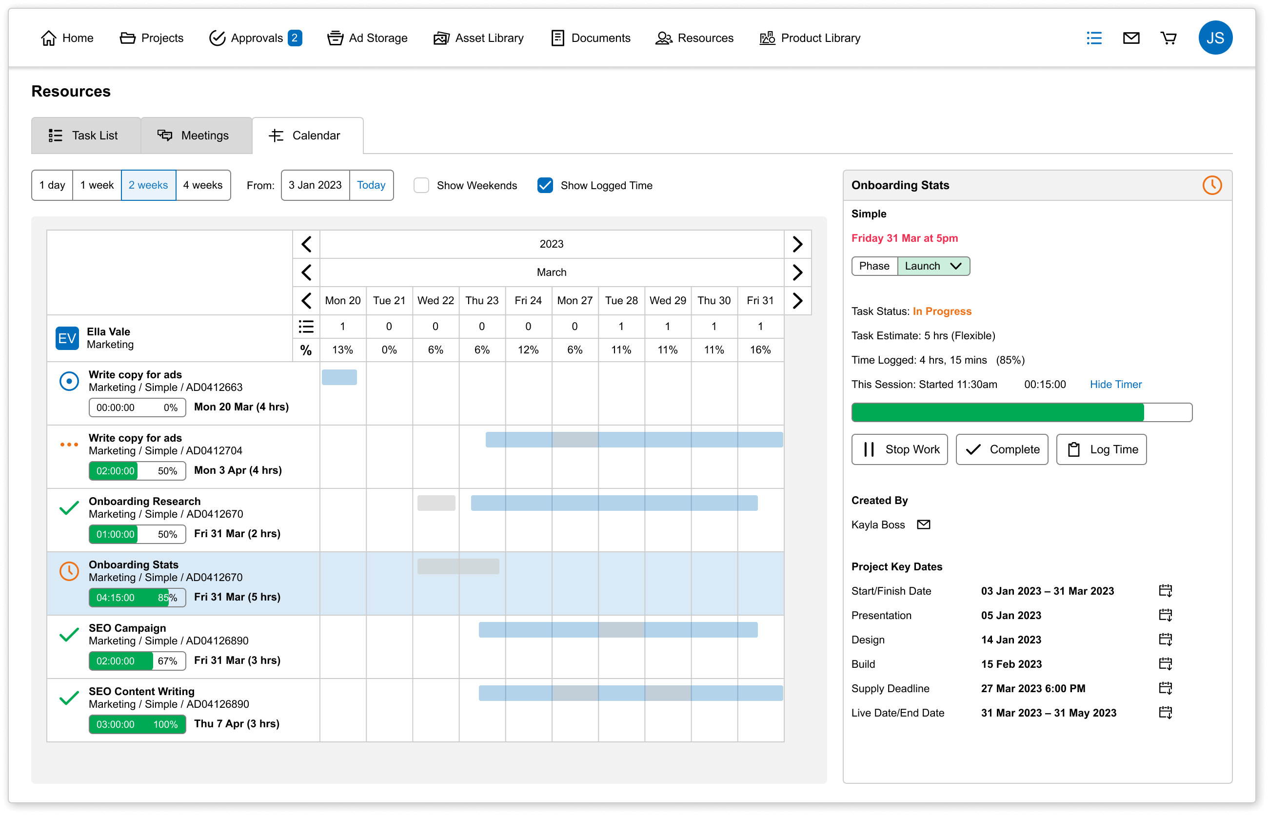 Admation Task Management